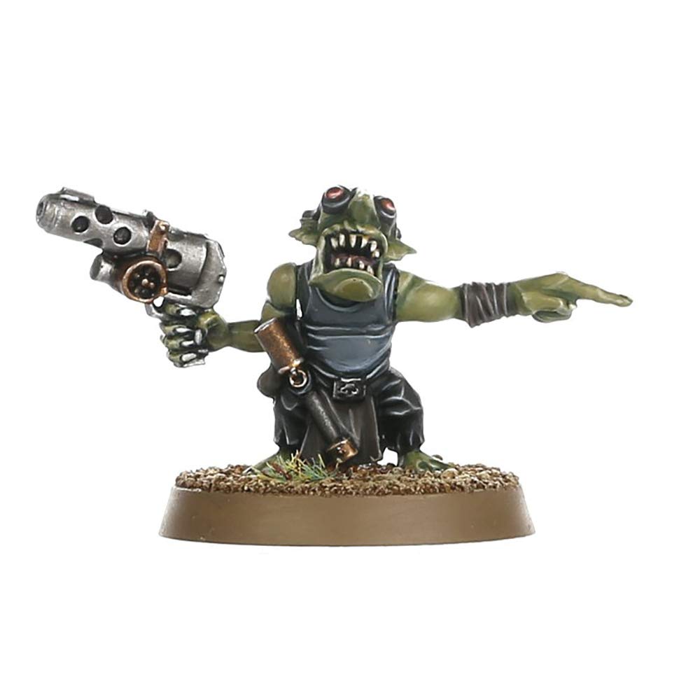 Games Workshop Warhammer 40k Gretchin (2018) – Build 10 Gretchins + Runtherd | Ages 14+