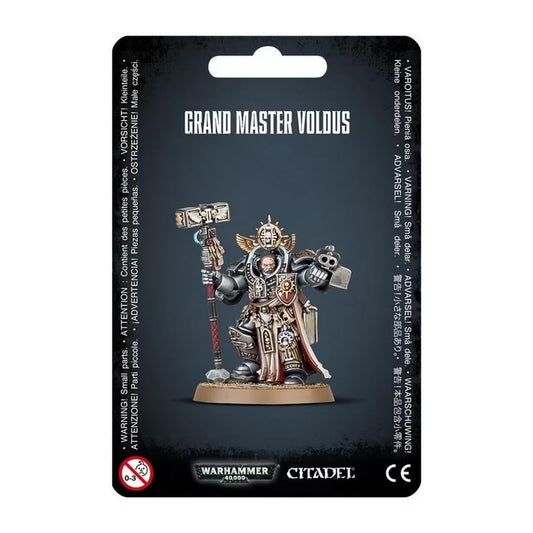 Games Workshop Grey Knights Grand Master Voldus Miniature – 28mm Plastic Kit
