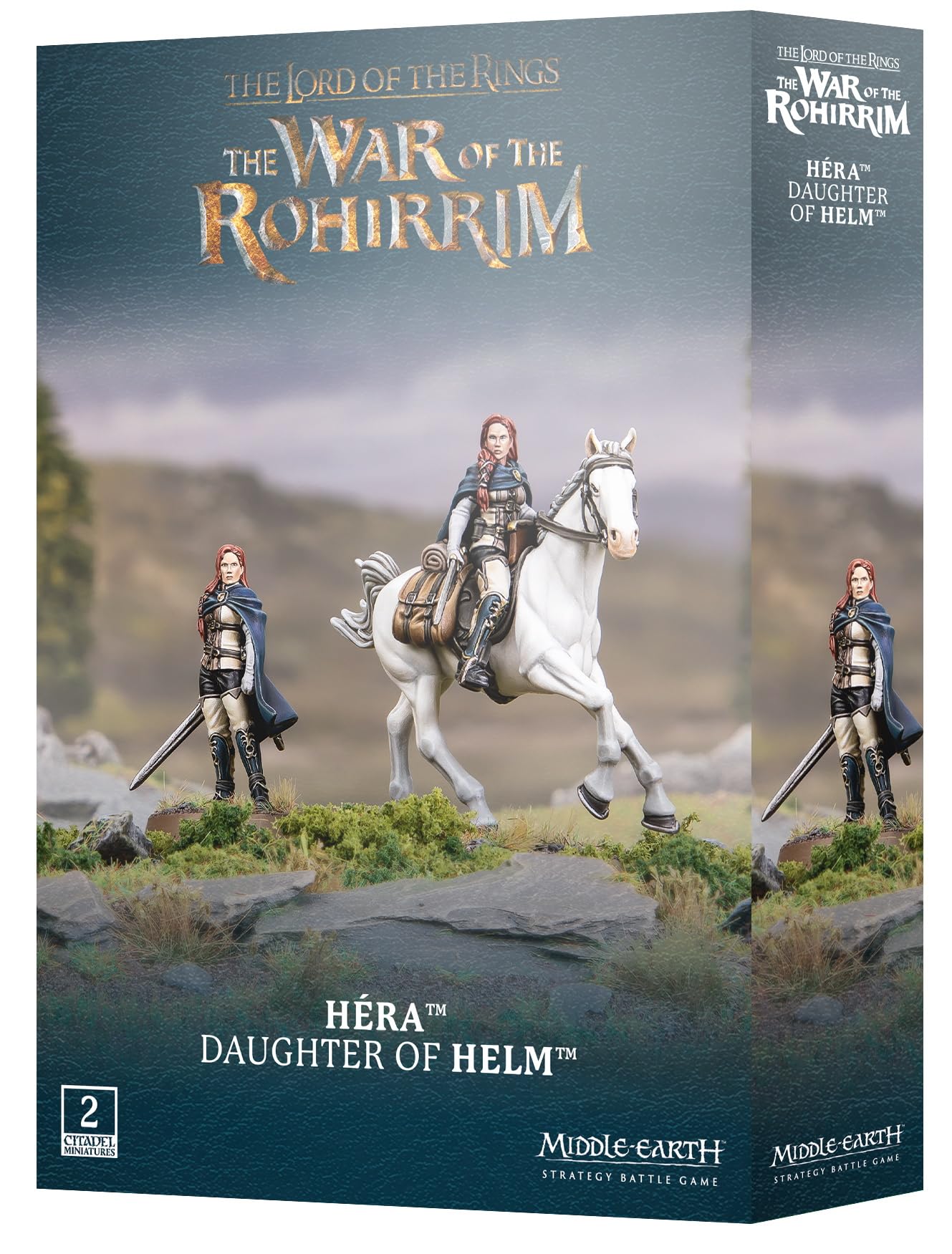 Games Workshop Middle-Earth SBG: Hera Daughter of Helm – 38-Component Edoras Kit