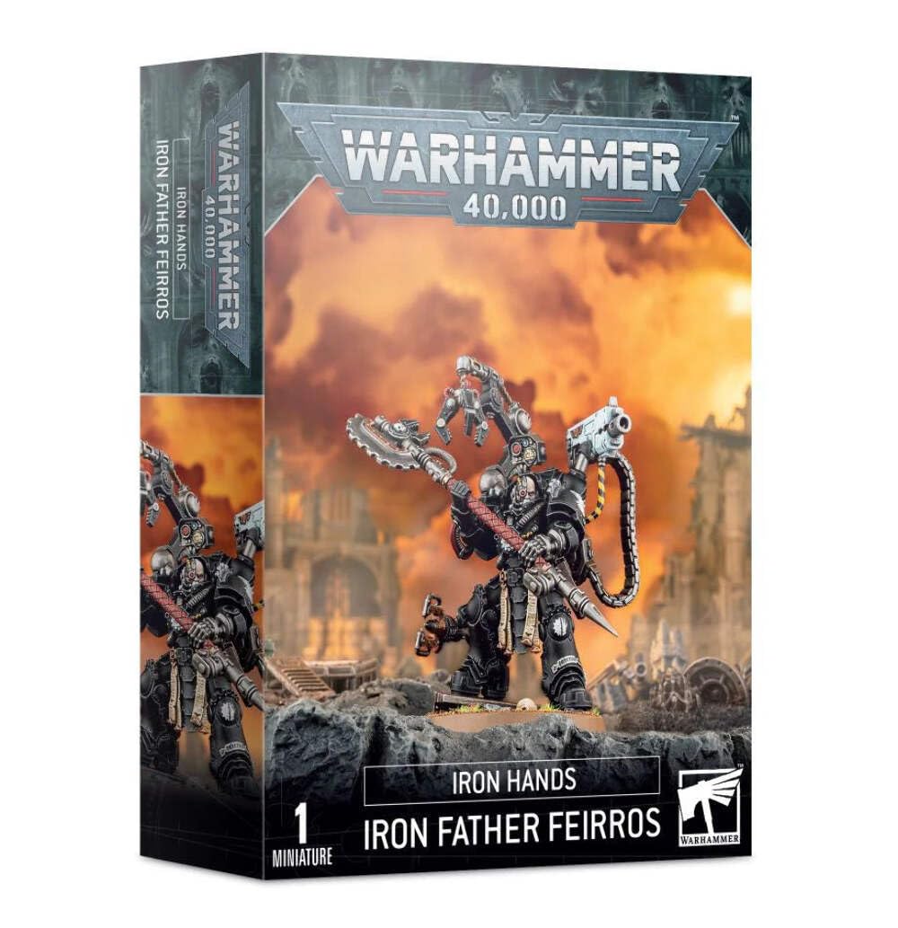 Games Workshop Iron Father Feirros: Iron Hands | Master of the Forge Miniature