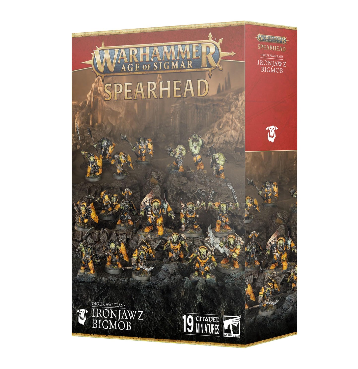 Warhammer Ironjaqz Bigmob: Orruk Warclans Spearhead for Age of Sigmar | Games Workshop