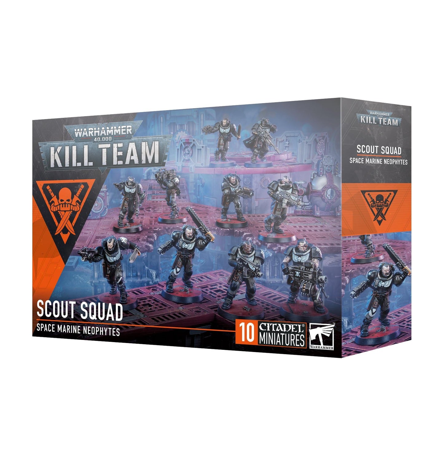 Games Workshop Warhammer 40,000 Kill Team: Scout Squad (2024 3rd Edition) – Grey