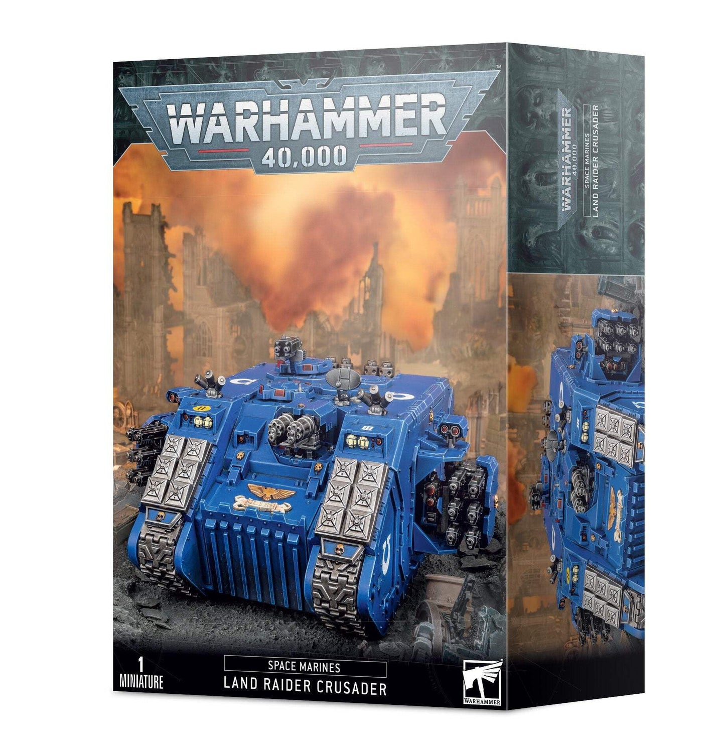 Games Workshop Land Raider Crusader / Redeemer Kit – 124-Component Space Marine Tank
