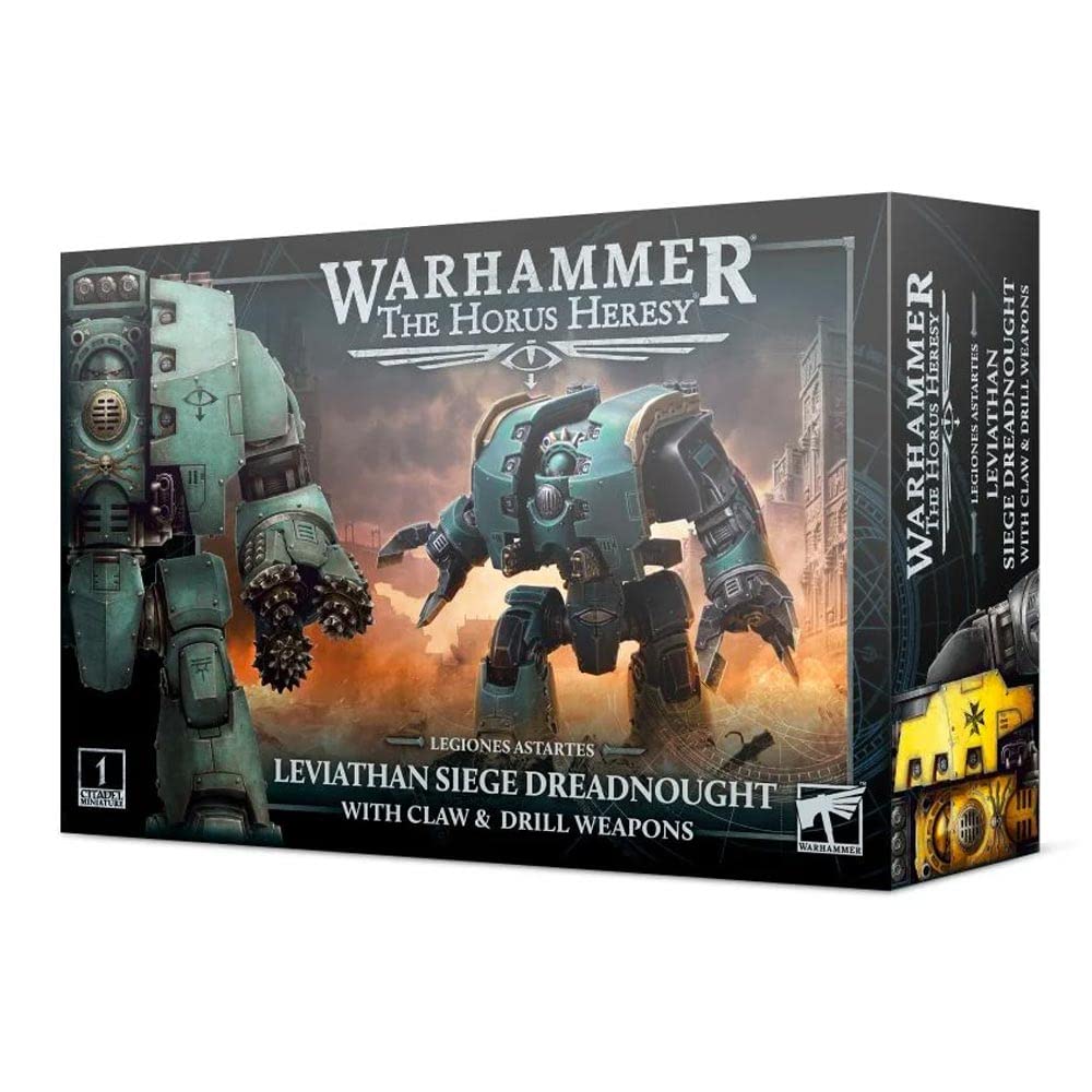 Leviathan Siege Dreadnought: Legiones Astartes with Claw & Drill Weapons | Games Workshop