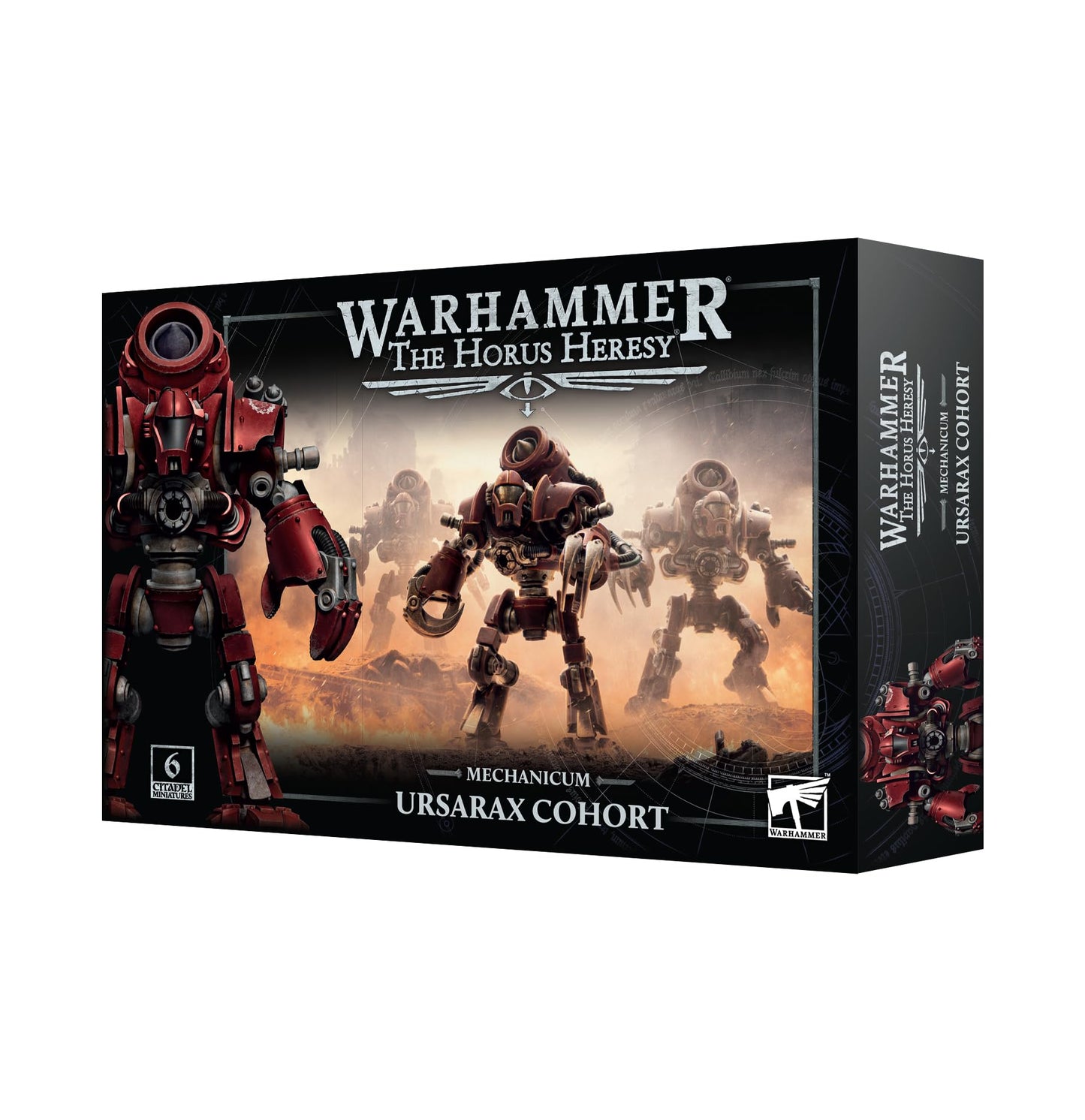 Games Workshop Warhammer Mechanicum Ursarax Cohort | 6 Unpainted Plastic Miniatures