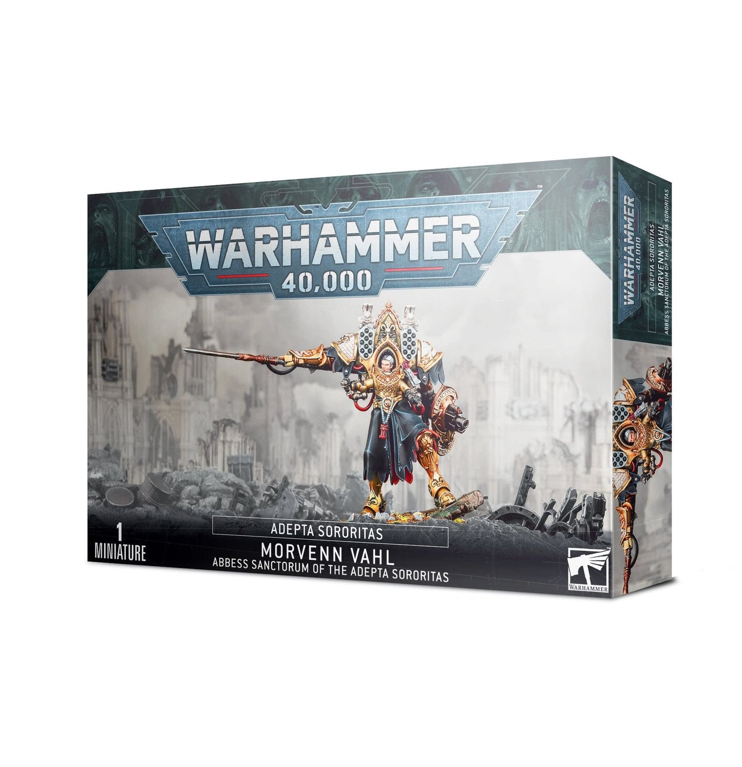 Warhammer 40k: Morvenn Vahl, Abbess Sanctorum – Adepta Sororitas Miniature | Games Workshop