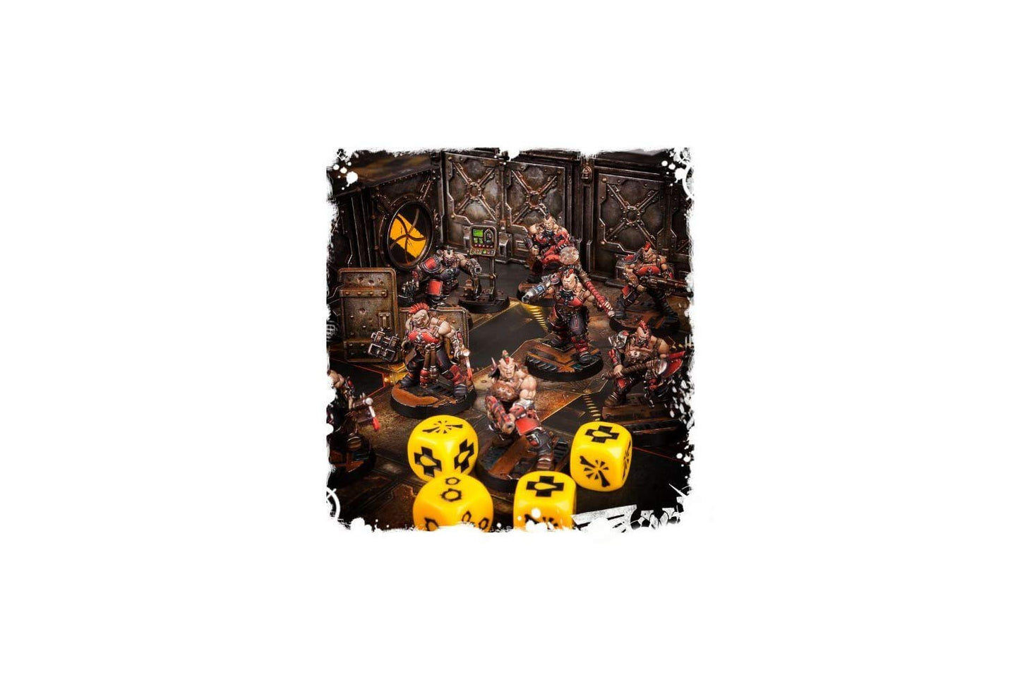 Games Workshop Necromunda Goliath Gang Miniatures – 10-Figure Plastic Set