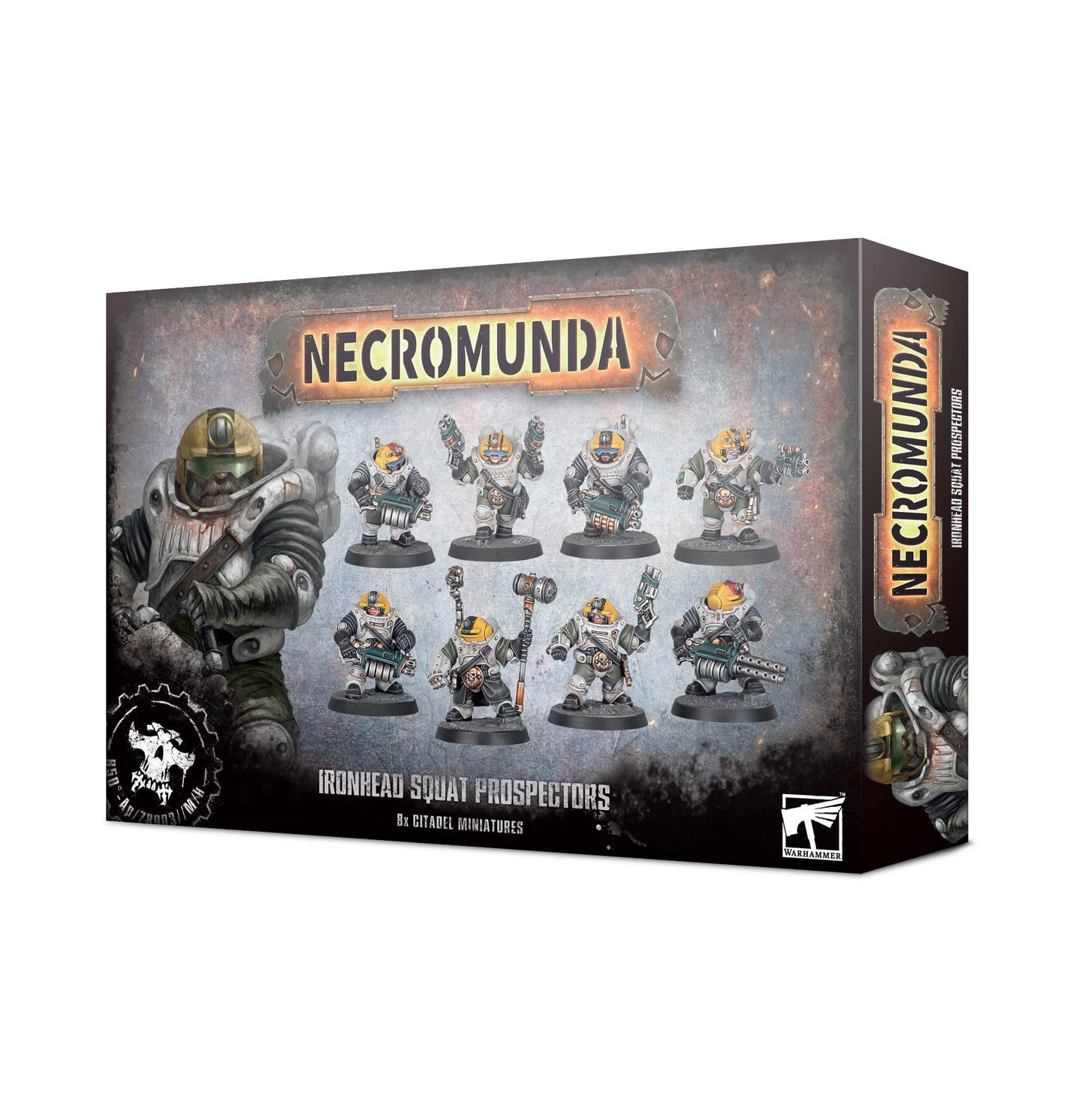 Games Workshop Warhammer 40,000: Necromunda Ironhead Squat Prospectors | Plastic Miniatures