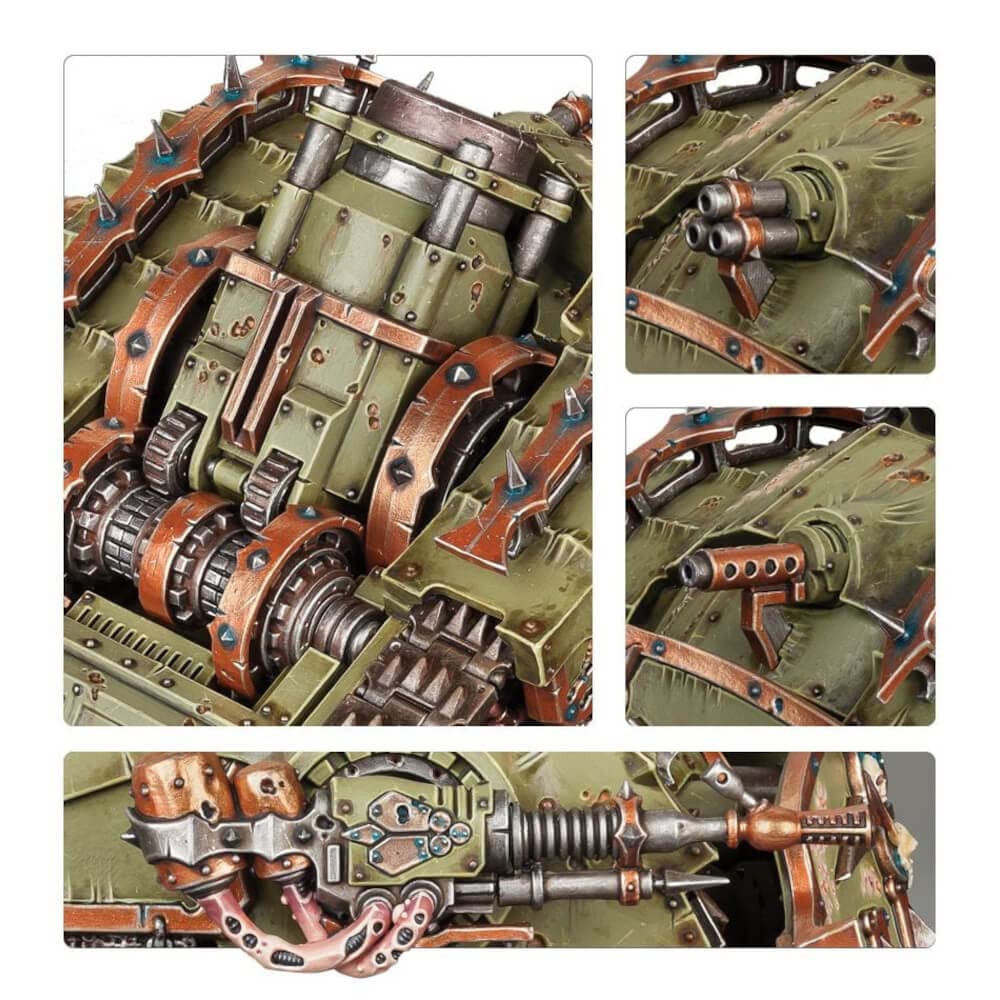 Games Workshop Death Guard Plagueburst Crawler | 71-Component Plastic Kit