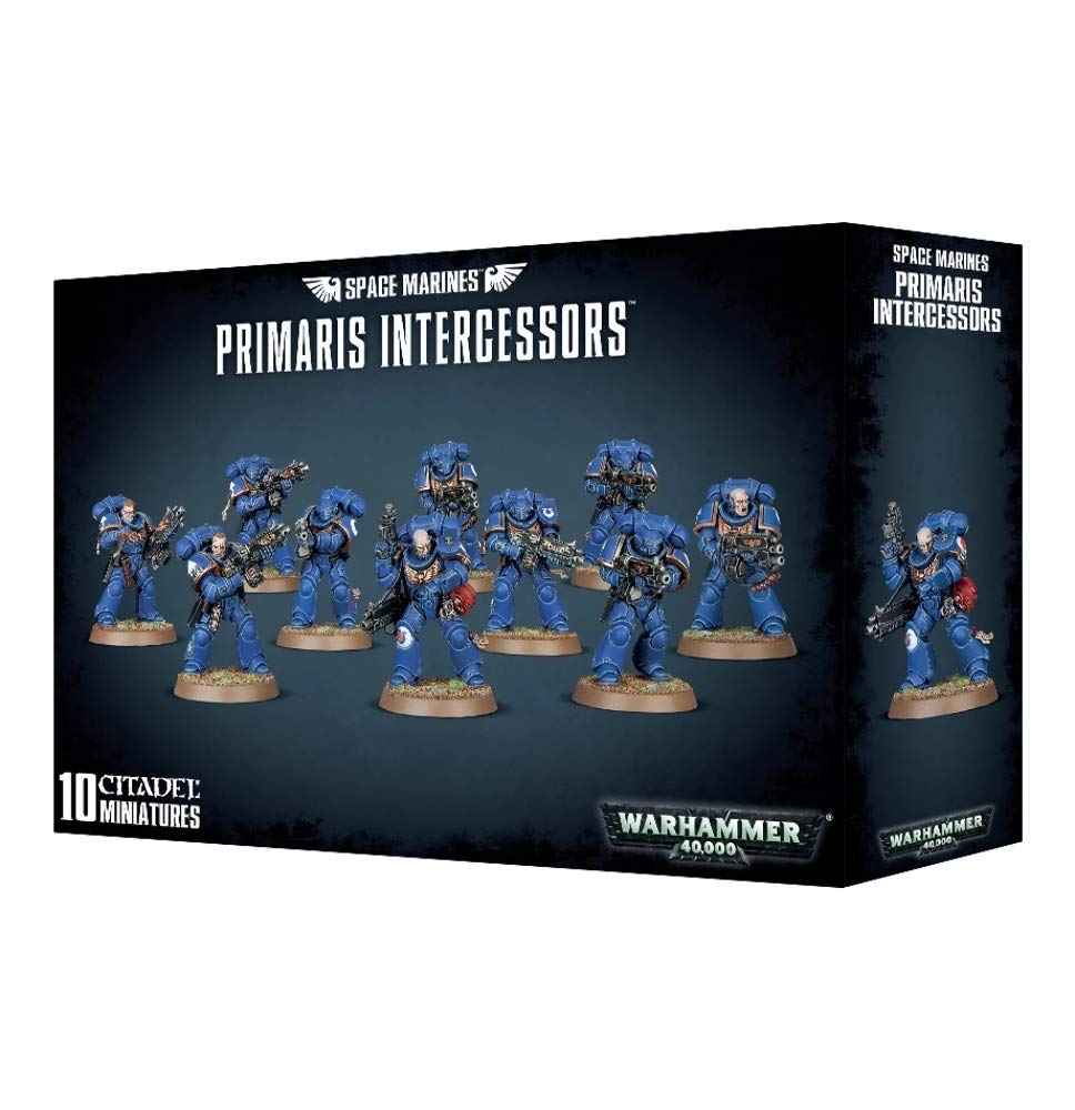 Games Workshop Primaris Intercessors Plastic Kit – 10 Miniatures