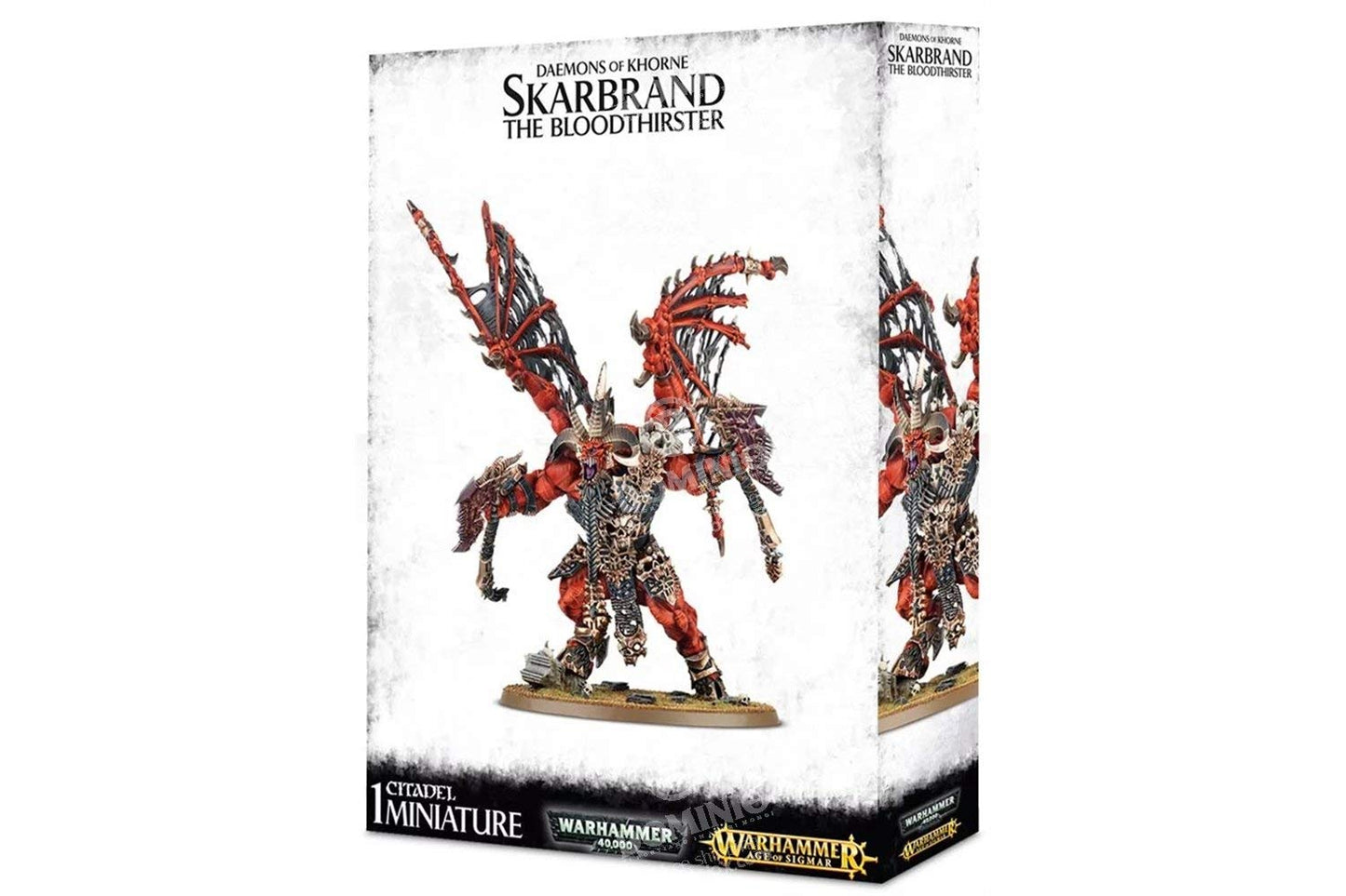 Games Workshop Skarbrand The Bloodthirster – Black Miniature Kit (Multi-Part, Unpainted)
