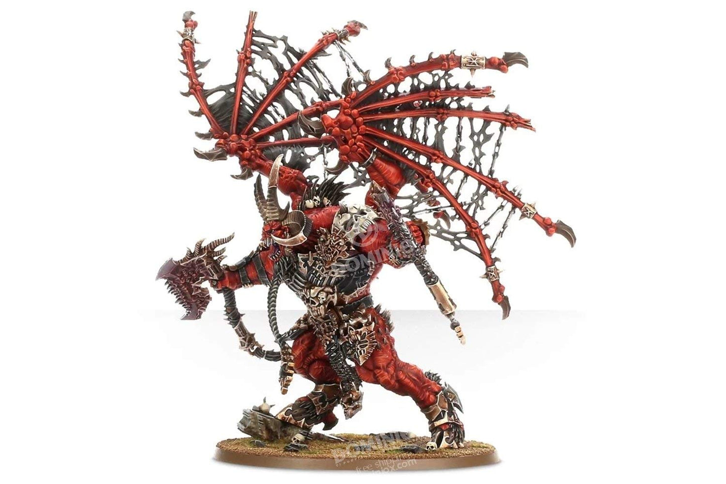 Games Workshop Skarbrand The Bloodthirster – Black Miniature Kit (Multi-Part, Unpainted)