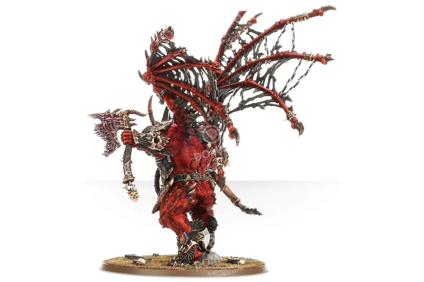 Games Workshop Skarbrand The Bloodthirster – Black Miniature Kit (Multi-Part, Unpainted)