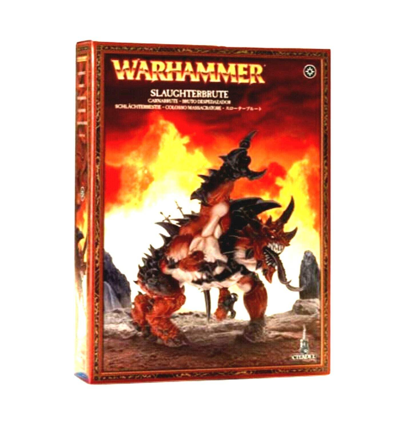 Games Workshop Warhammer Slaughterbrute Mutalith Vortex Beast Model – 78 Pieces | Plastic Miniature