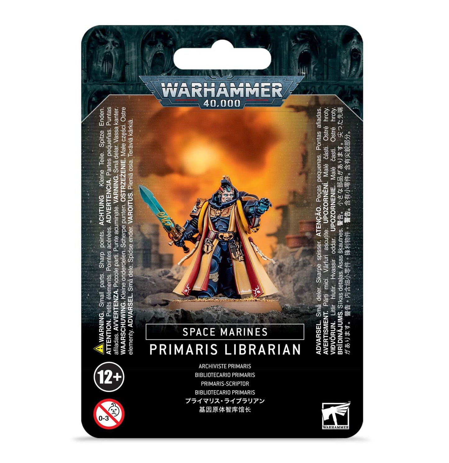 Warhammer 40k Space Marine Primaris Archivist – Games Workshop Miniature Figure