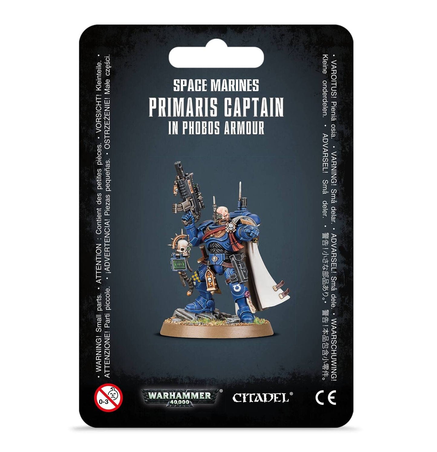 Space Marine Captain in Phobos Armour – Games Workshop | Primaris HQ Figure