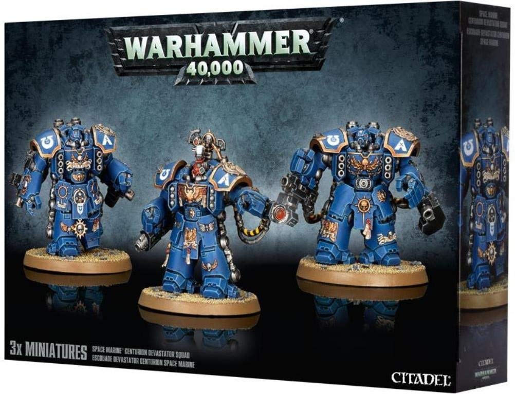 Games Workshop Warhammer 40k Space Marine Devastator Centurion Squad | Premium Miniatures