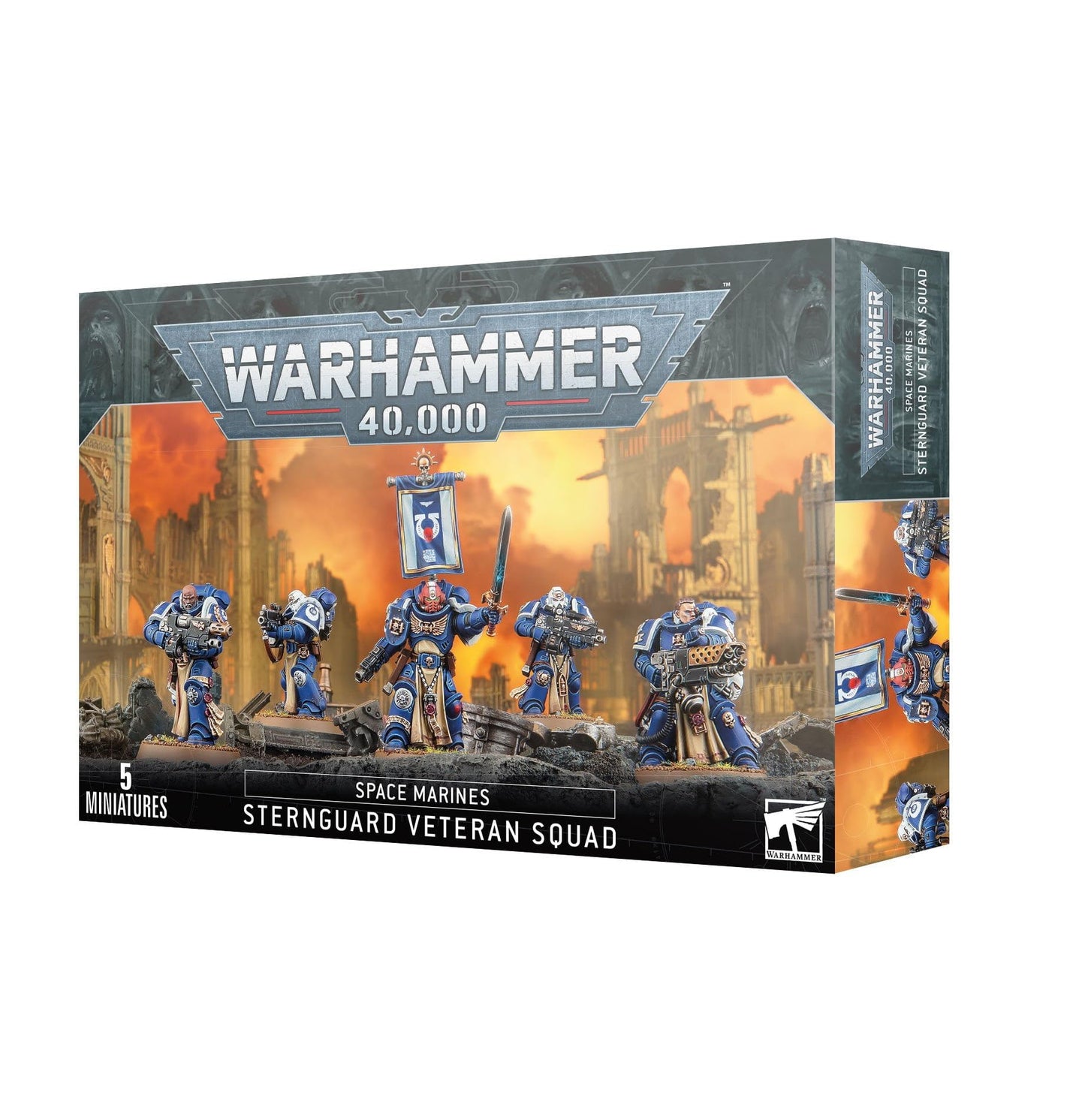 Games Workshop Warhammer 40,000 Space Marines: Sternguard Veteran Squad (2023 Edition)