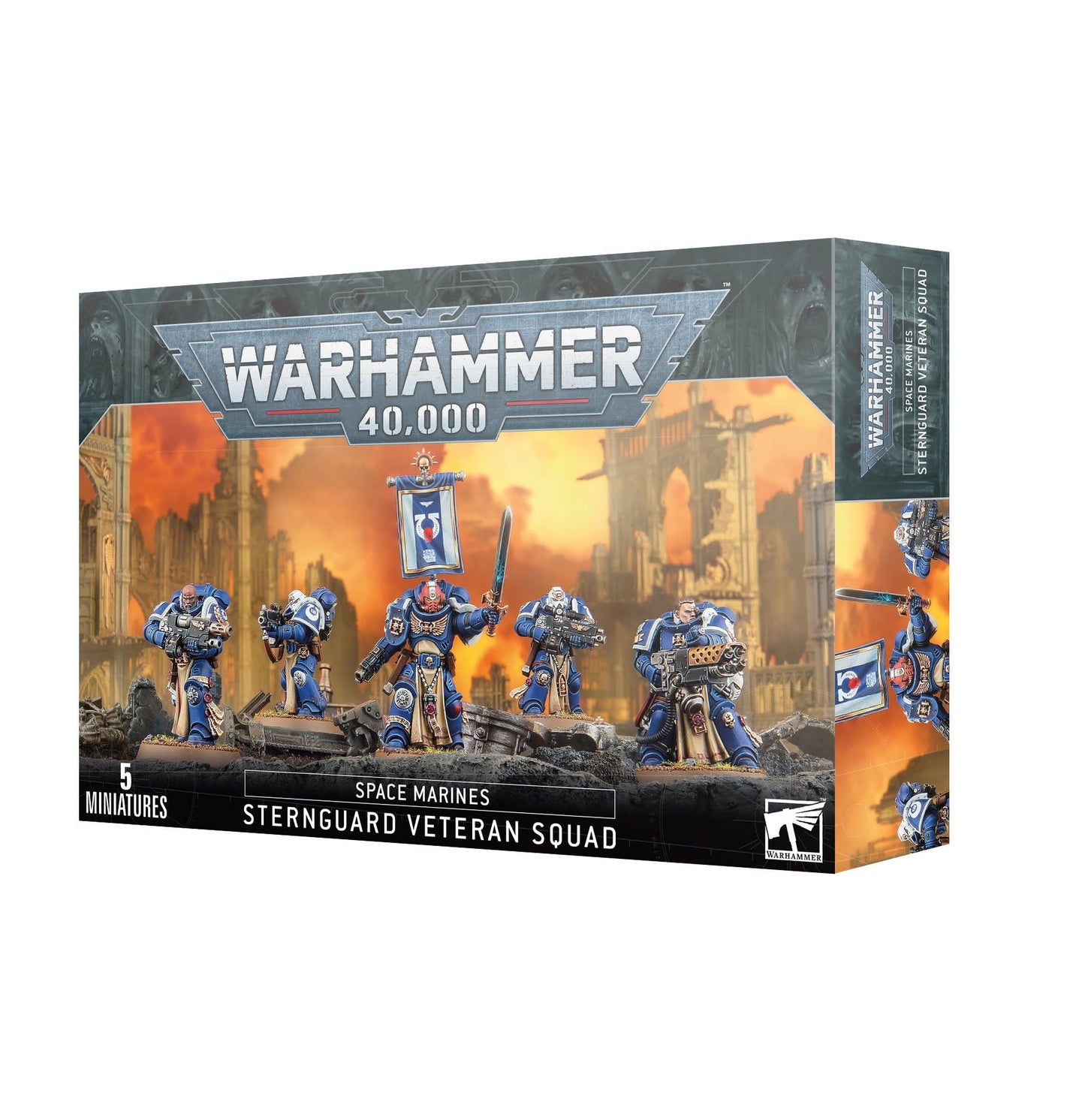 Games Workshop Warhammer 40,000 Space Marines: Sternguard Veteran Squad (2023 Edition)