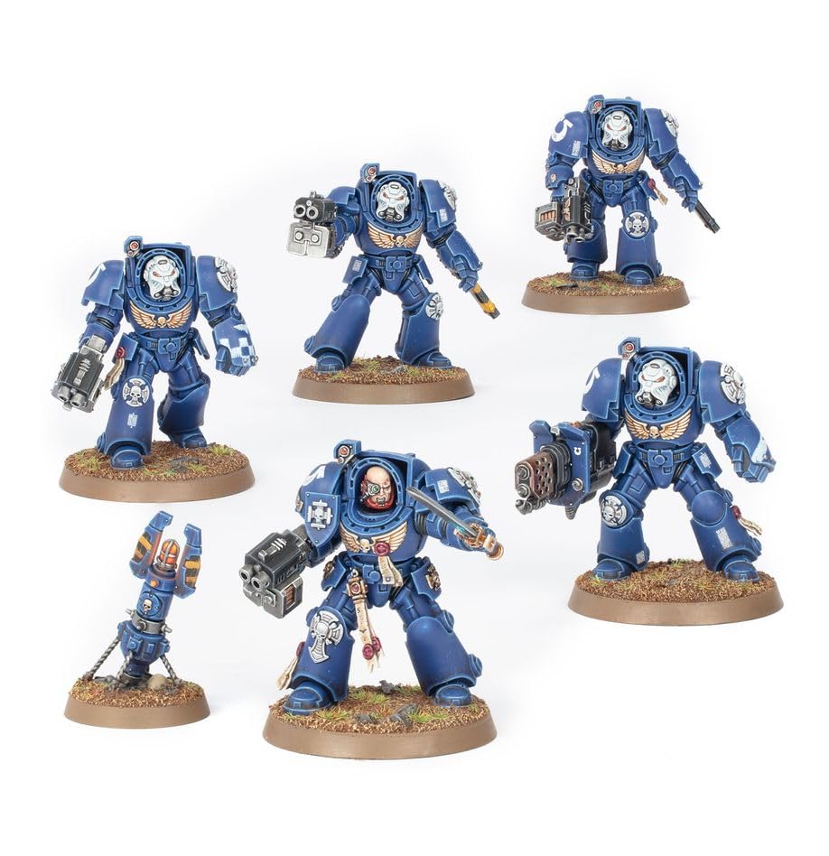 Games Workshop - Warhammer 40,000 Space Marines: Terminator Squad (2023 Edition) - Blue