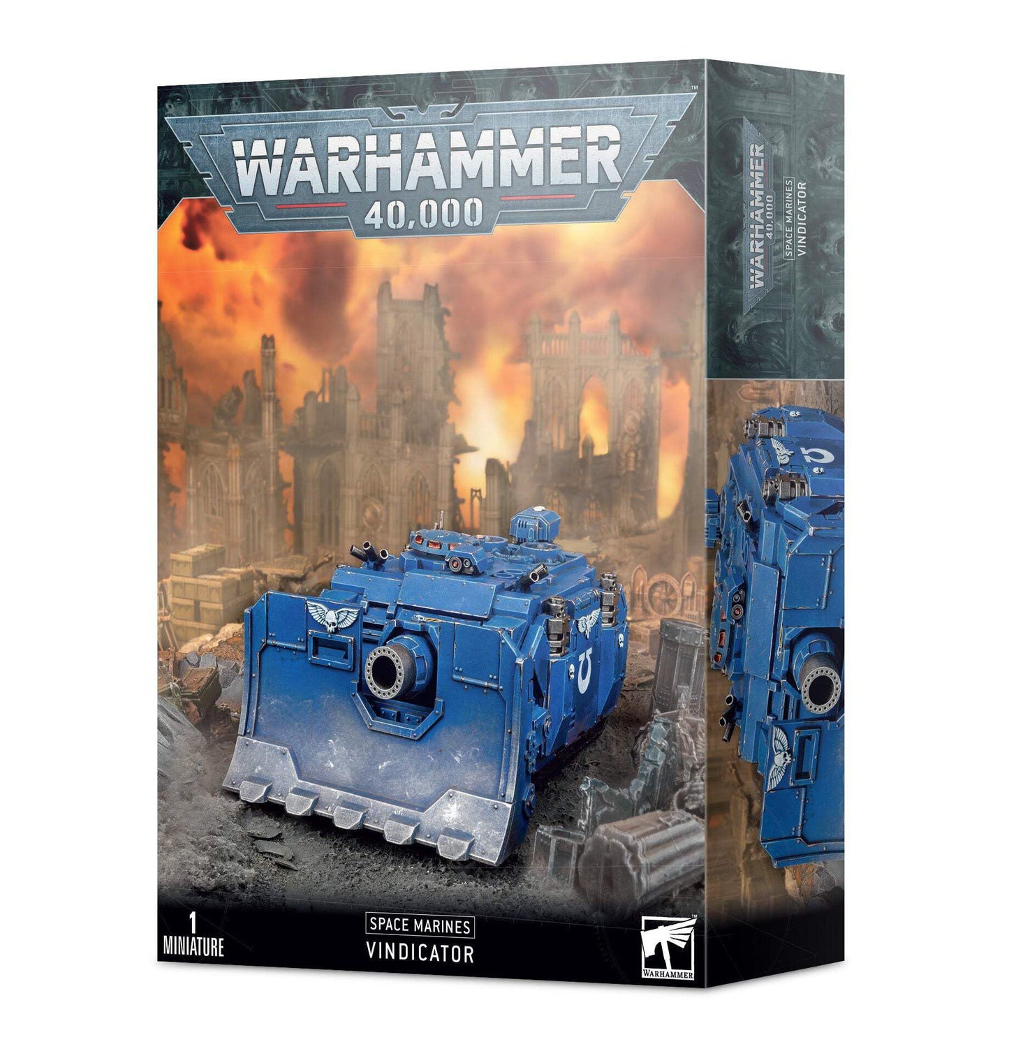 Space Marines Vindicator – Warhammer 40,000 | 99-Piece Plastic Kit | Games Workshop