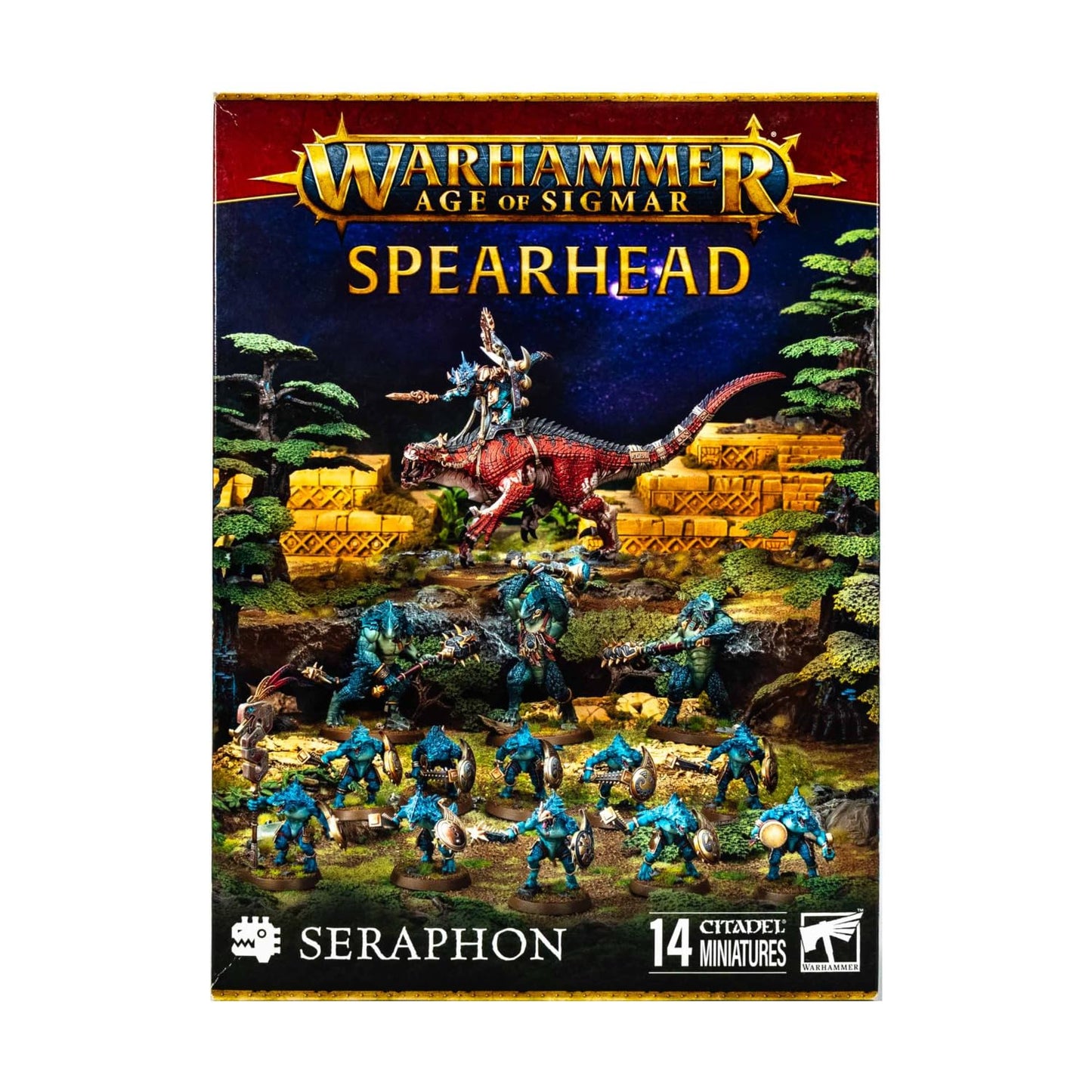 Games Workshop Warhammer AoS Spearhead Seraphon – Spearhead Seraphon Miniature SKU 99120208045