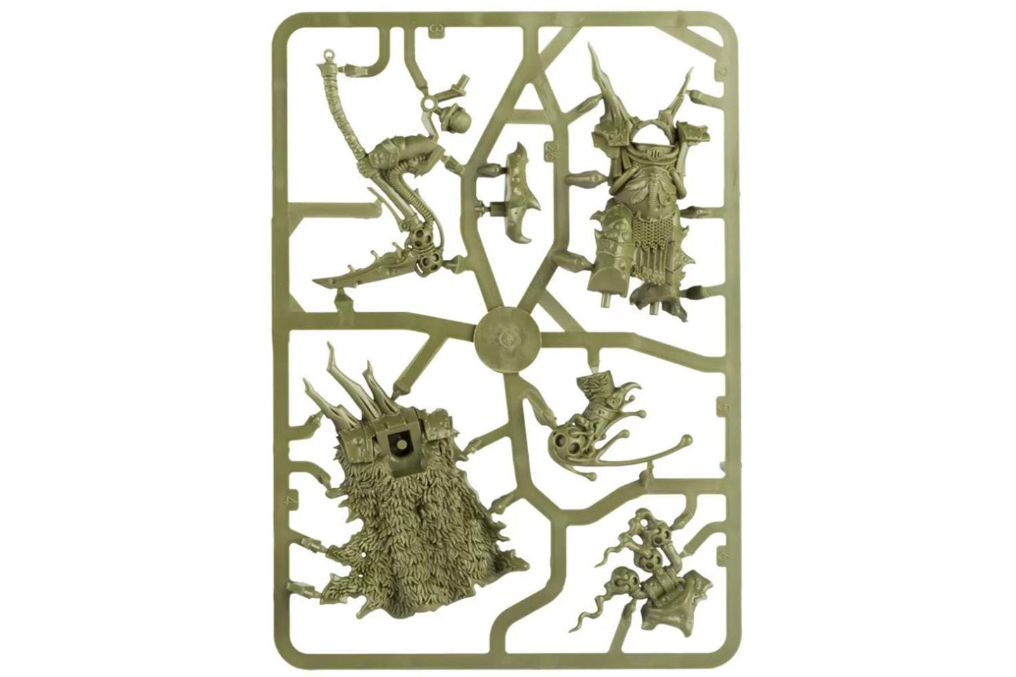 Games Workshop 99120102081 ETB Lord Felthius and The Tainted Cohort – 4 Death Guard Minis