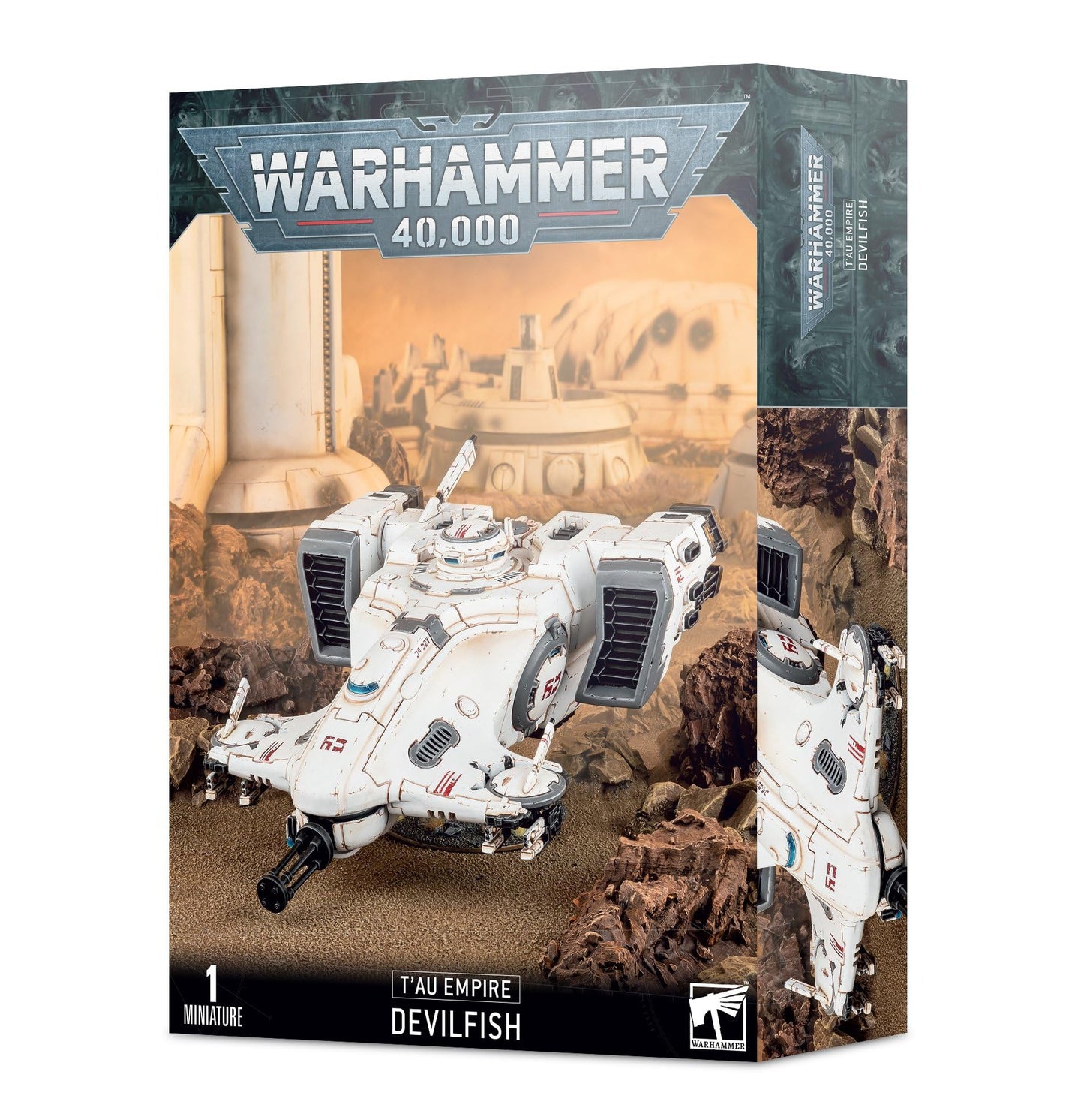 Games Workshop Warhammer 40K Tau TX7 Devilfish – Durable Tau Assault Carrier