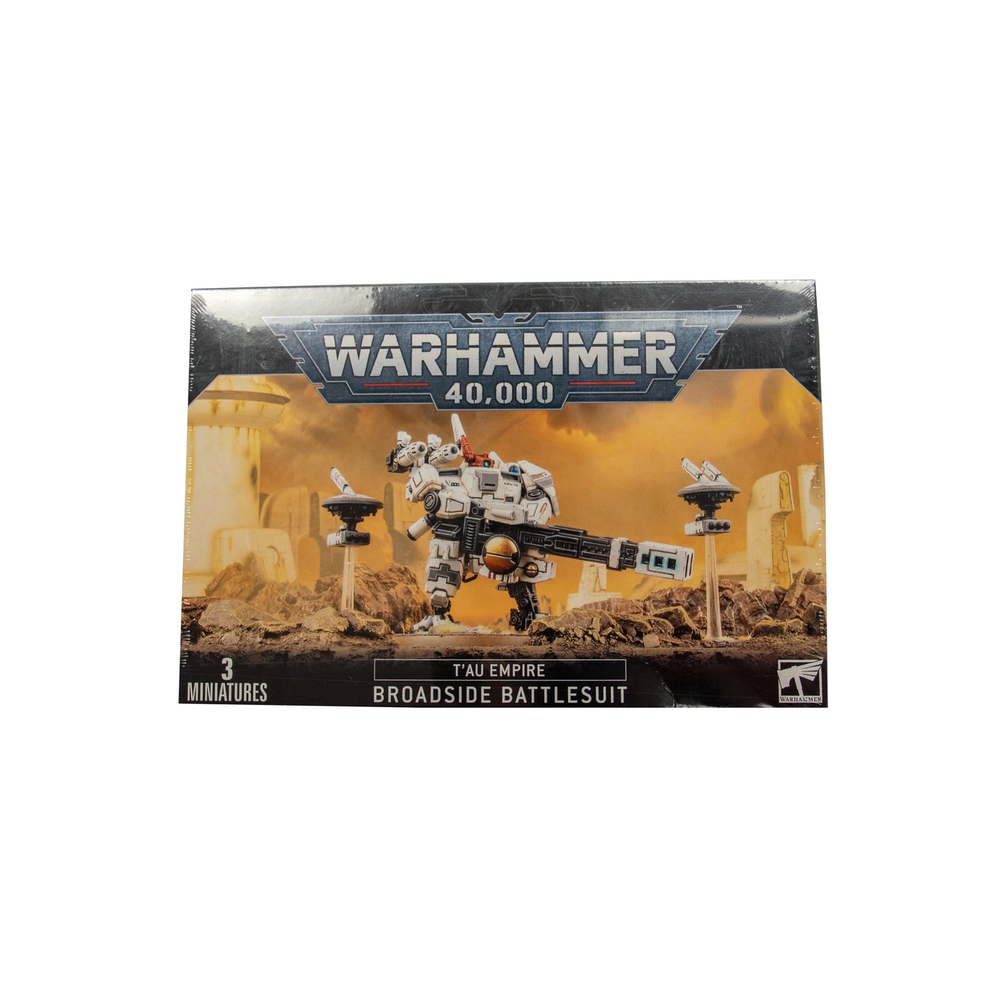 Games Workshop Tau Empire XV88 Broadside Battlesuit Plastic Kit – 3 Miniatures