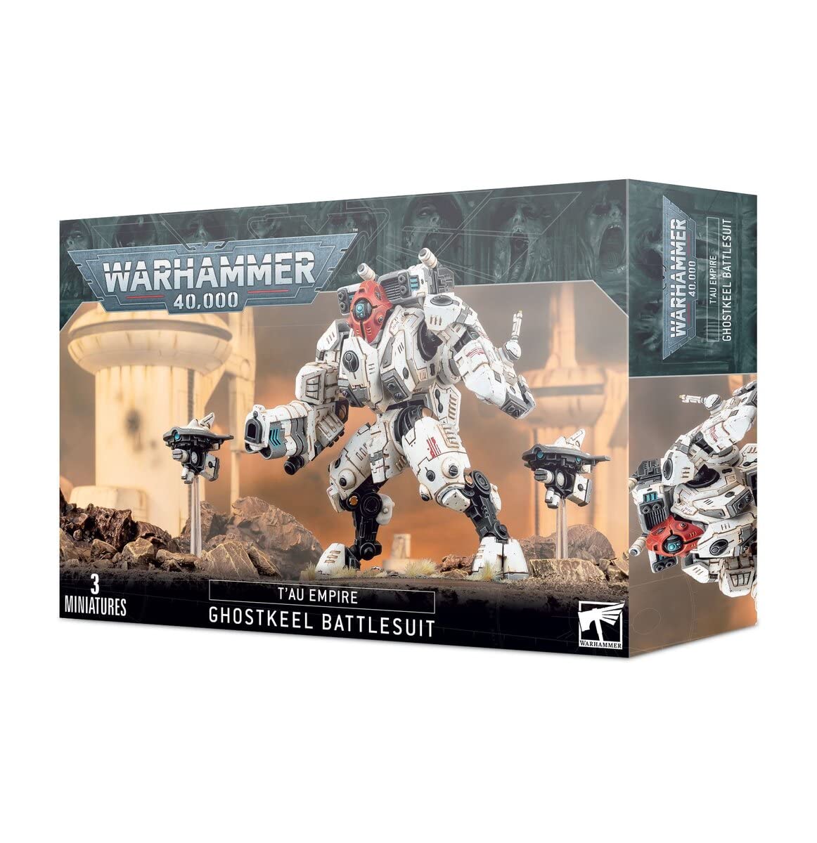 Games Workshop Tau XV95 Ghostkeel Battle Suit Plastic Kit | Multi-Part Miniature