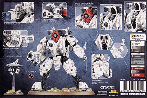 Games Workshop Tau XV95 Ghostkeel Battle Suit Plastic Kit | Multi-Part Miniature