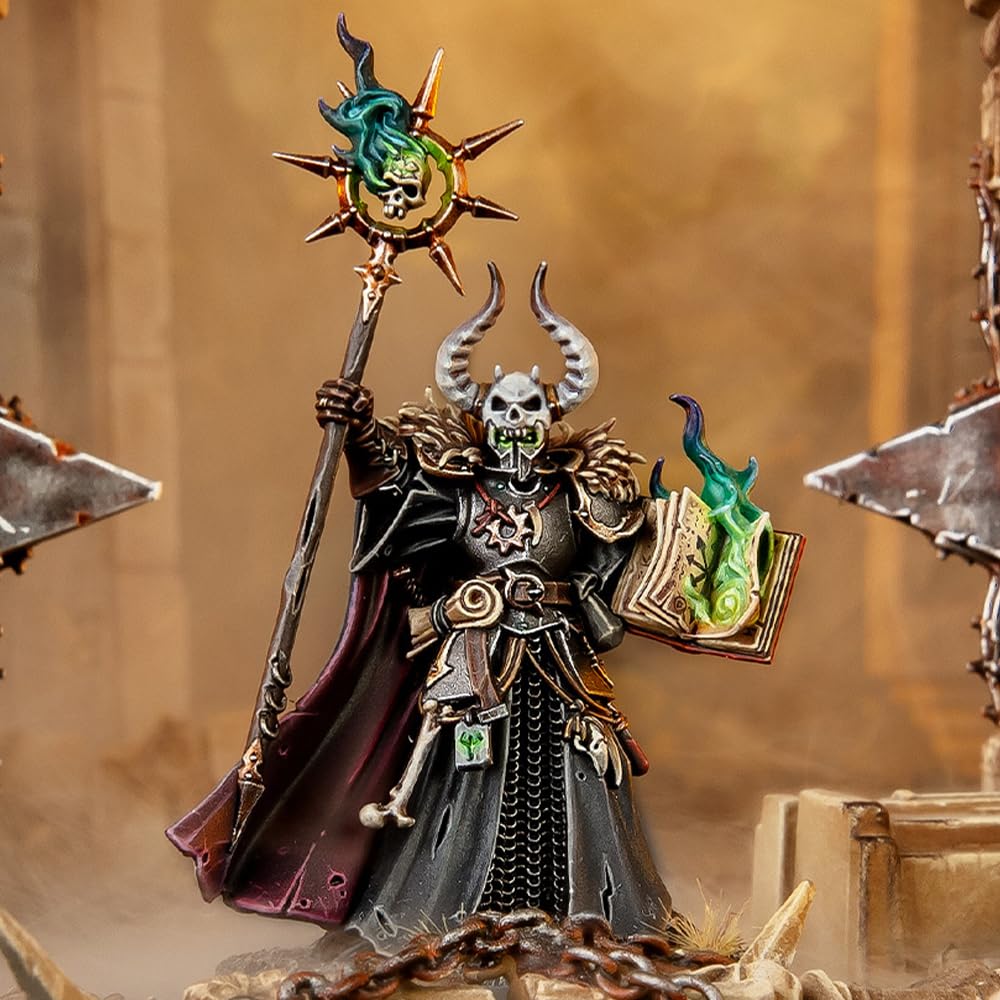 Games Workshop Warhammer: Slaves to Darkness – Tzarketh, Bane of Law | Warhammer Day 2024 Commemorative Miniature