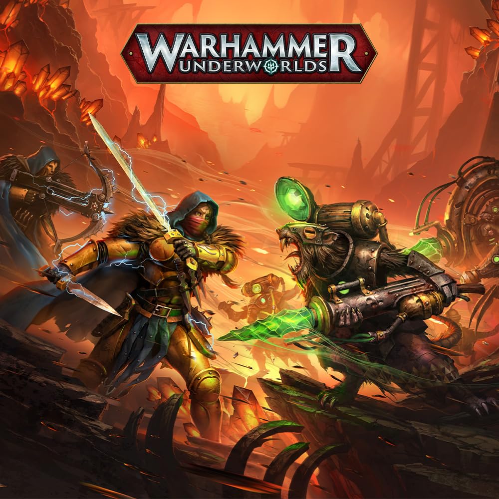 Games Workshop Warhammer Underworlds: Embergard Starter Set – Emberwatch & Zikkit's Tunnelpack