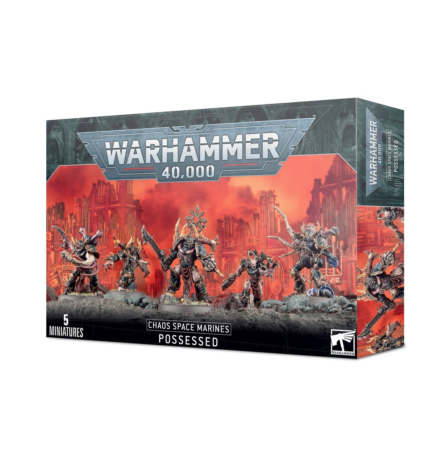 Games Workshop Warhammer 40,000 Chaos Space Marines: Possessed Miniature | Tabletop Battle Model