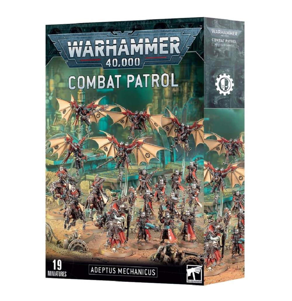 Games Workshop Warhammer 40,000 Combat Patrol: Adeptus Mechanicus (2023) – Plastic Miniatures