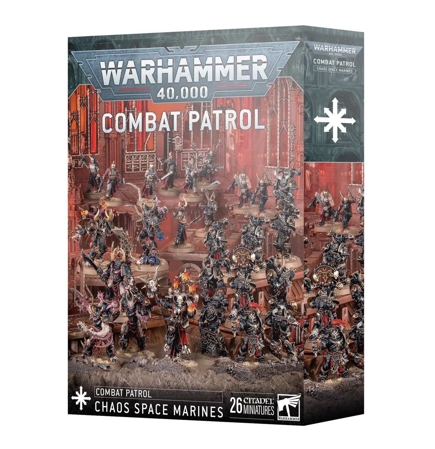 Games Workshop Warhammer 40,000 Combat Patrol: Chaos Space Marines – Multicolor