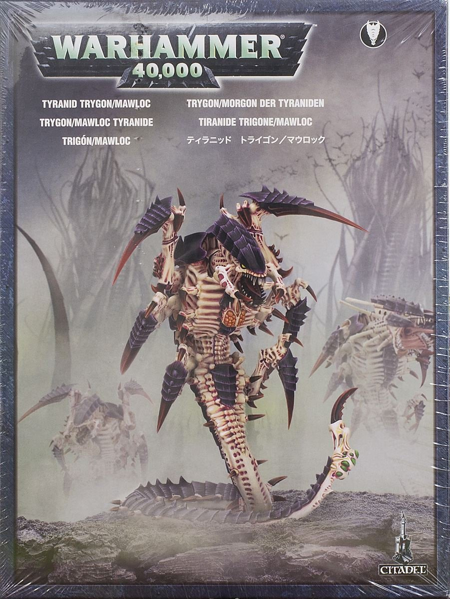 Games Workshop Tyranid Trygon/Mawloc Miniature Kit – Unpainted Plastic Figure