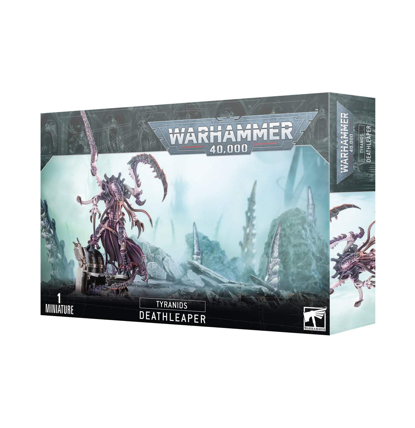 Games Workshop Warhammer 40,000 Tyranids Deathleaper – Apex Lictor Miniature (Black)
