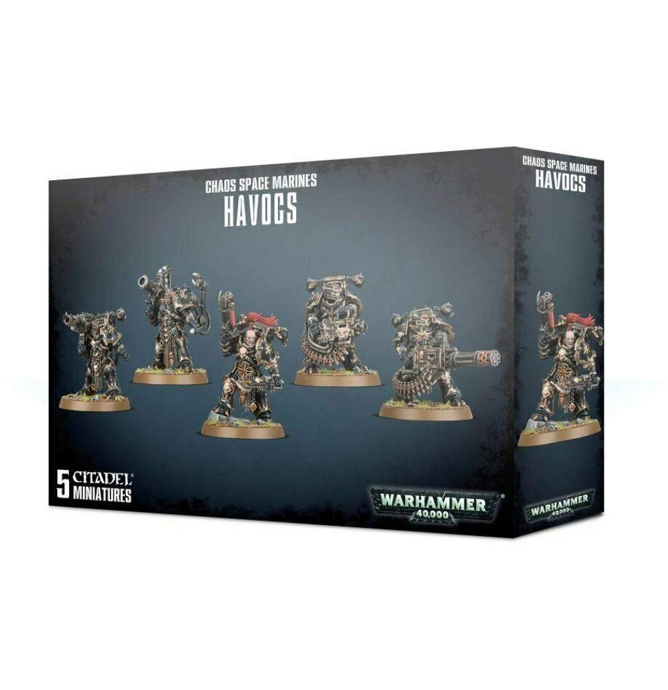 Games Workshop Warhammer 40,000 Chaos Space Marines Havocs | Heavy Fire Support