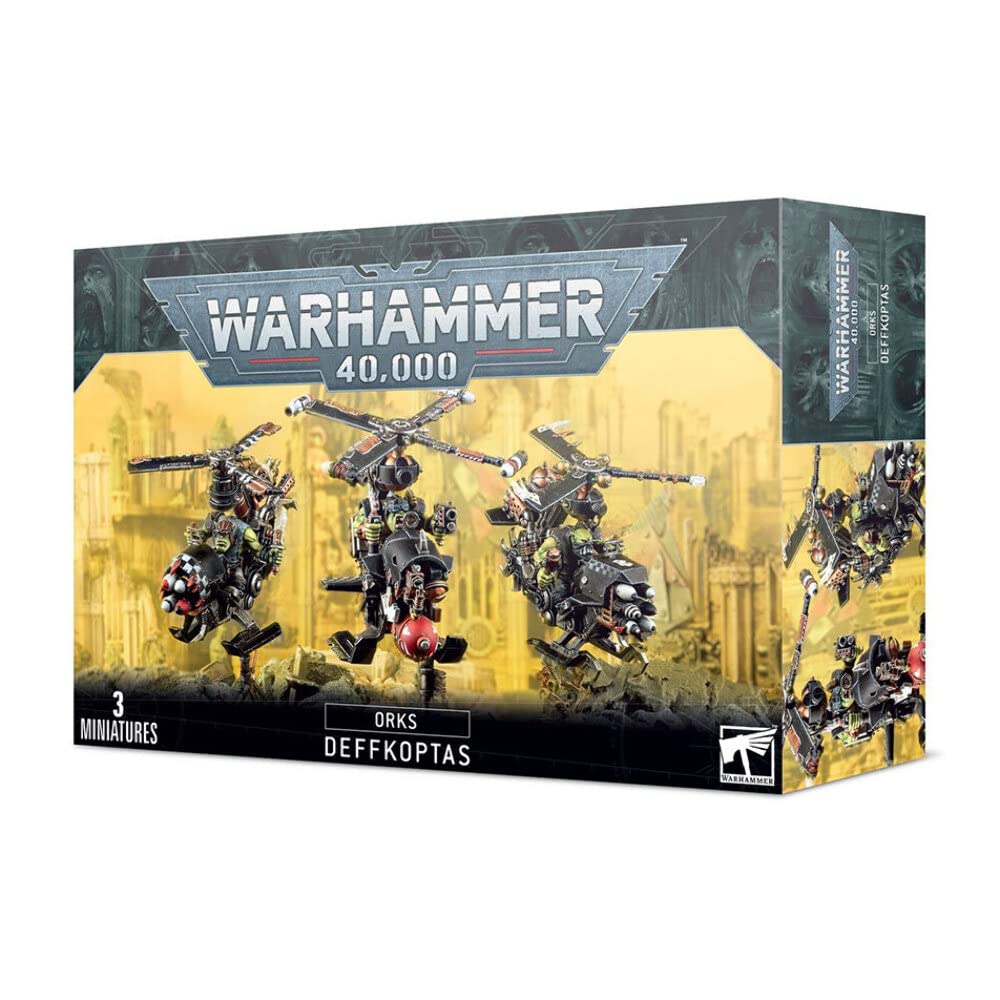 Games Workshop Warhammer 40,000 Orks: Deffkoptas (50-58) – 3-Model Kit