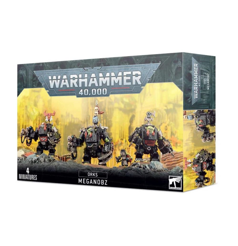 Games Workshop Warhammer 40k Orks Meganobz – Miniature Figure Kit (Age 8+)