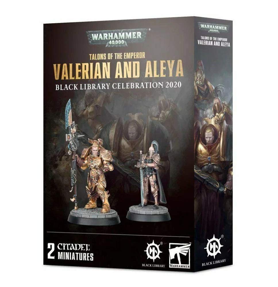 Games Workshop Warhammer 40,000 Talons of The Emperor: Valerian & Aleya – Plastic Miniatures