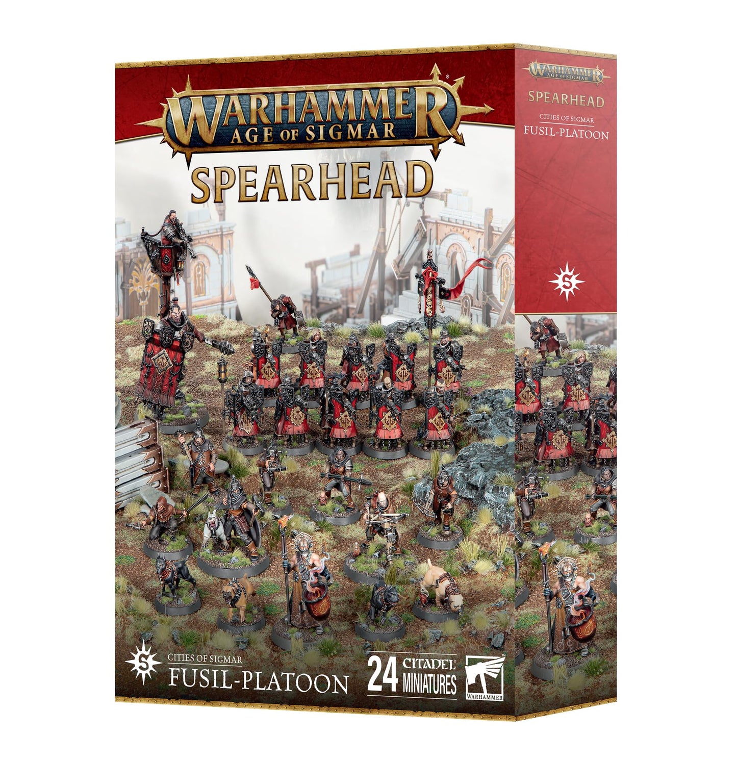 Warhammer Age of Sigmar: Cities of Sigmar Fusil-Platoon – 24 Miniatures | Games Workshop