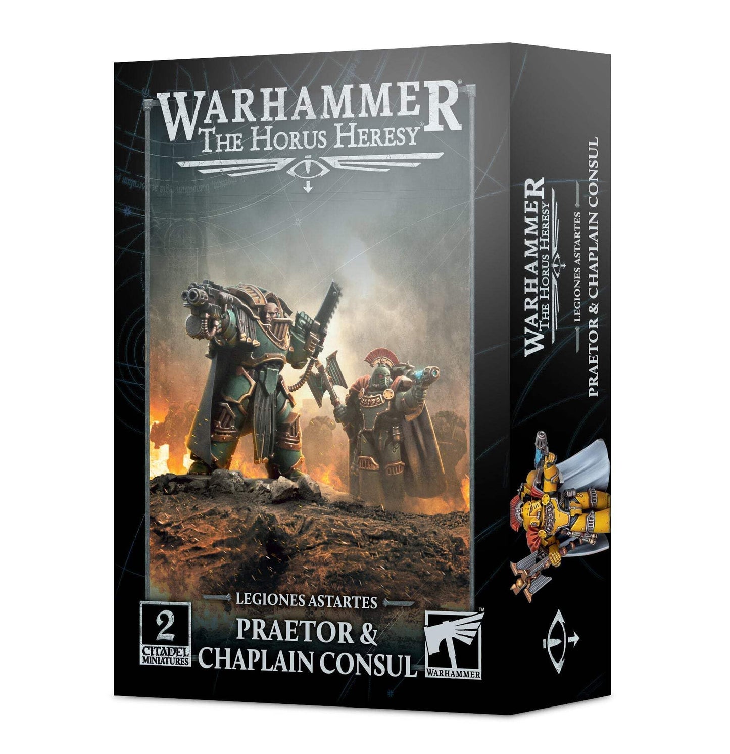 Games Workshop Warhammer Legion Cataphractii Praetor & Chaplain Consul