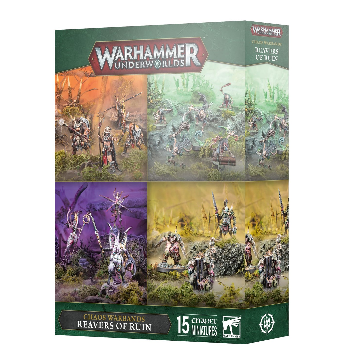 Warhammer Underworlds: Reavers of Ruin – Four Chaos Warbands by Games Workshop