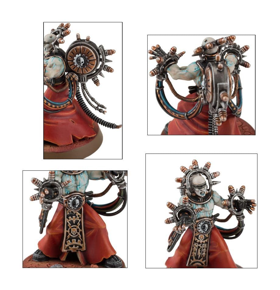 Games Workshop Warhammer 40k Adeptus Mechanicus Electro-Priests – Miniatures