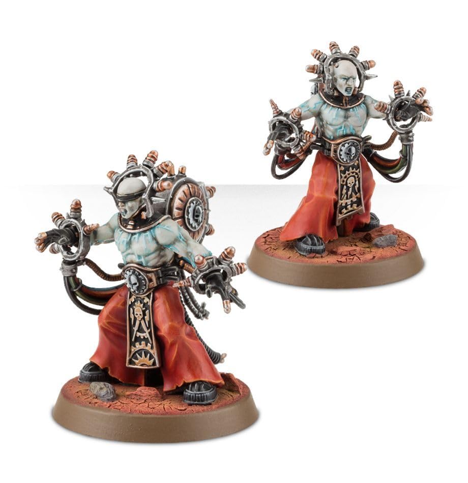 Games Workshop Warhammer 40k Adeptus Mechanicus Electro-Priests – Miniatures