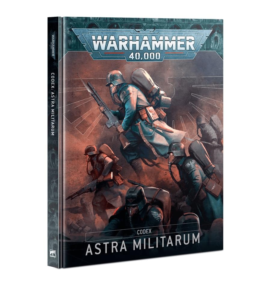 Games Workshop Warhammer 40,000 Codex: Astra Militarum – Essential Rules & Background (ENG)