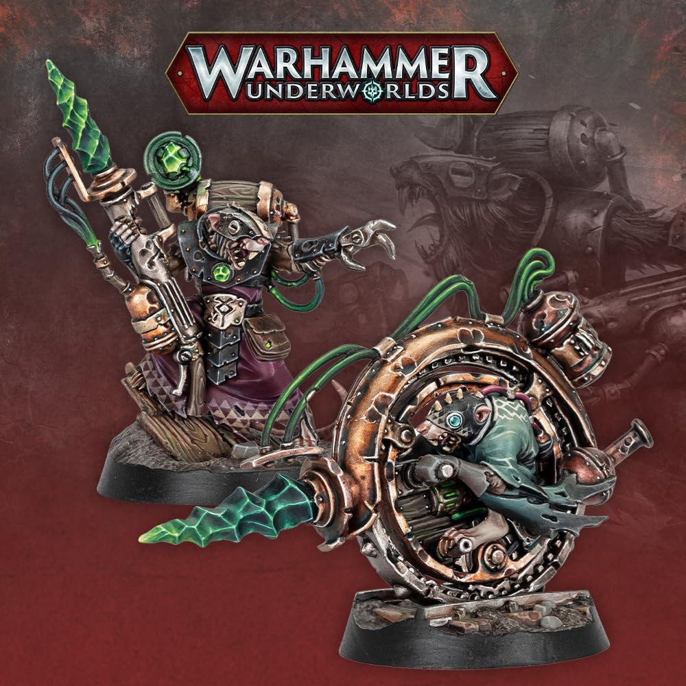 Games Workshop Warhammer Underworlds: Embergard Starter Set – Emberwatch & Zikkit's Tunnelpack
