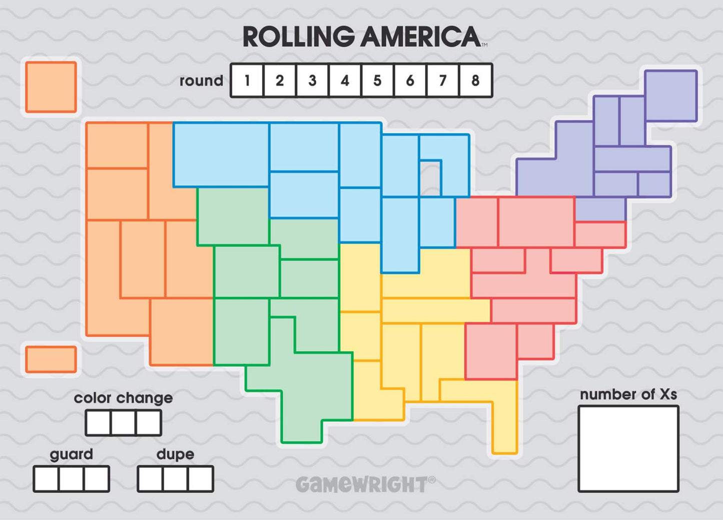 Gamewright Rolling America – Star-Spangled Dice Strategy Game
